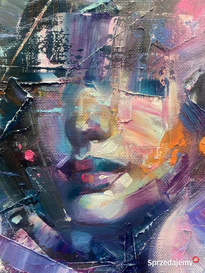 Pitsko Giennadij Kolorowe iluzje 50x40 Malarstwo pomorskie