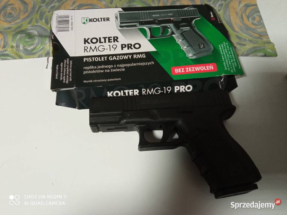 Pistolet kolter Rmg 19 pro Sporty strzeleckie i myślistwo Alwernia