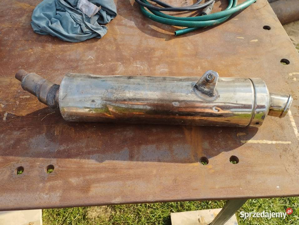 Tłumik nierdzewny do motocykla Układ wydechowy Gdynia sprzedam