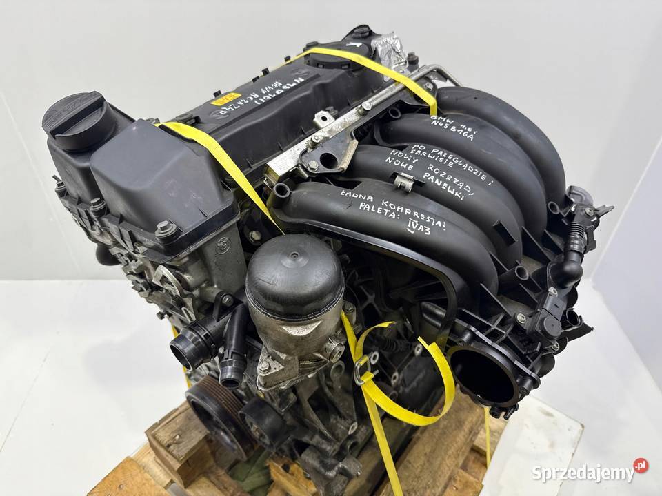 SILNIK BMW E46 E81 E87 E90 E91 16 116 316 i Części samochodowe lubelskie Rudka sprzedam