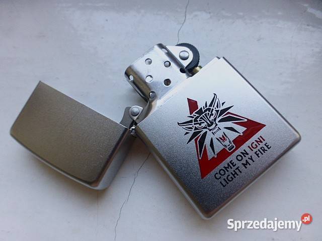 Zapalniczka Zippo Wiedźmin The Witcher Custom Warszawa sprzedam