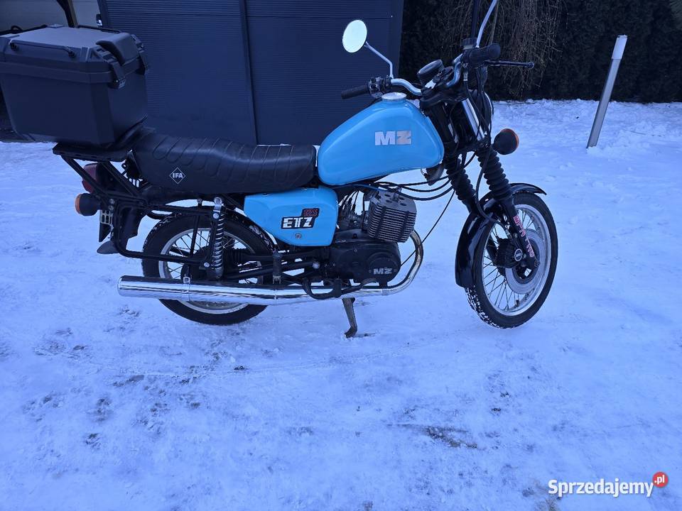 MZ etz 125 zarejestrowana wielkopolskie Gołuchów sprzedam