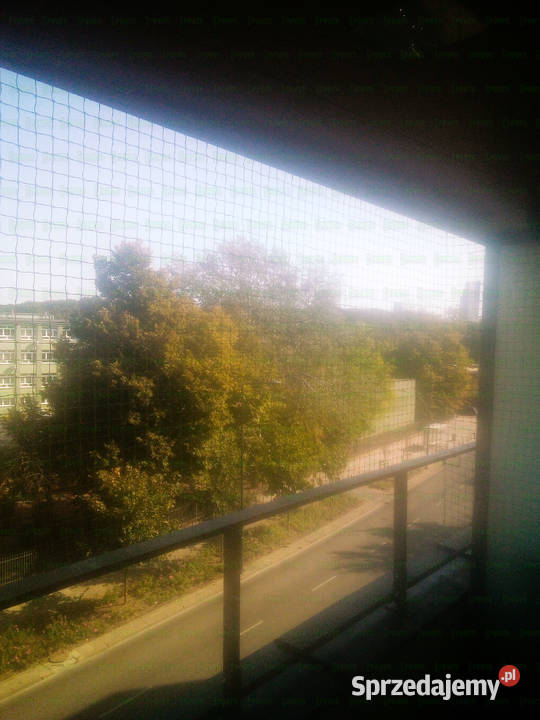 Siatka zabezpieczająca balkon przeciw gołębiom Pozostałe mazowieckie Warszawa