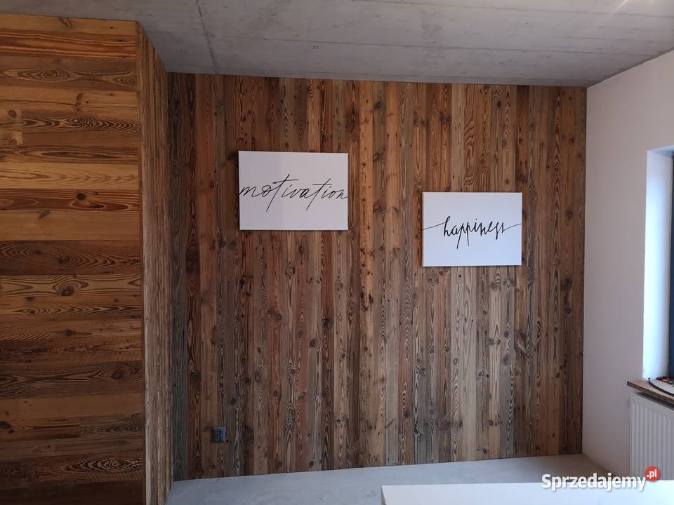 Stare drewno rustykalne Deski gotowe do montażu Bielsko-Biała