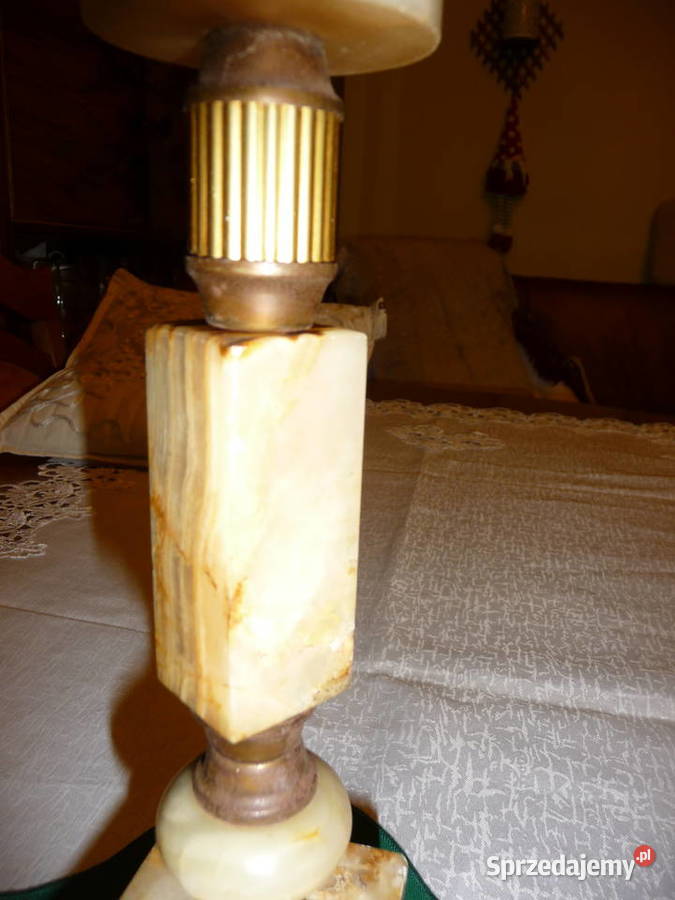 Świecznik z onyksu Bukowno