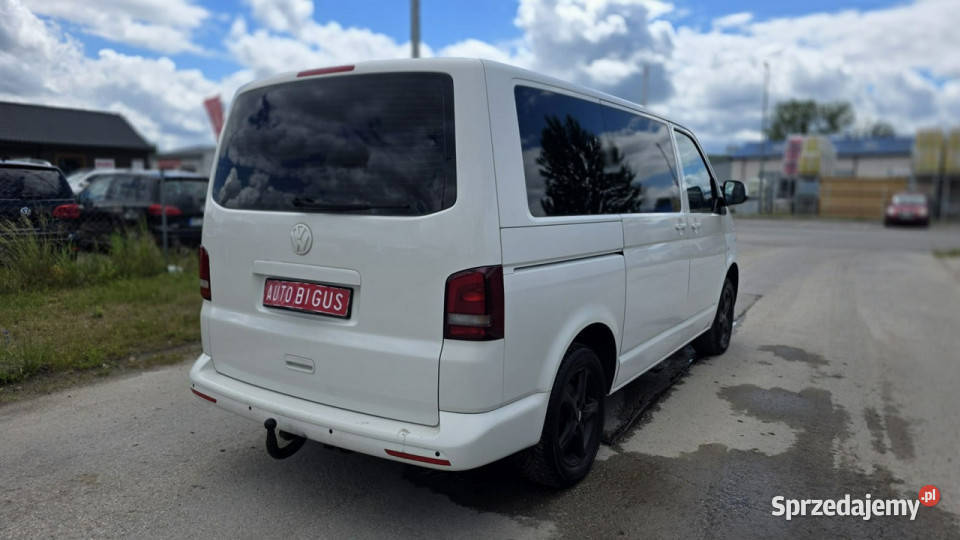 Volkswagen Transporter 6 osobowy klima super czujnik zmierzchu Lębork
