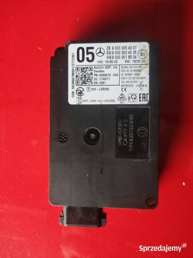 Radar Mercedes Czujniki i sterowniki dolnośląskie