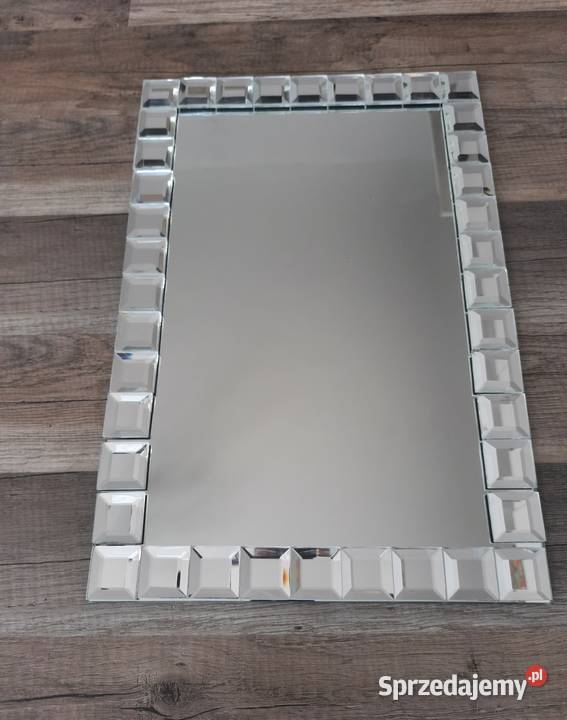 Lustro kwadrat prostokąt kryształowa ramaRóżne Przemyśl