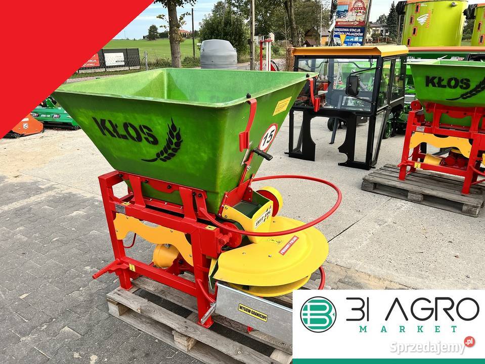 Rozsiewacz na taśmę 300 400 600 800 lejek KŁOS
