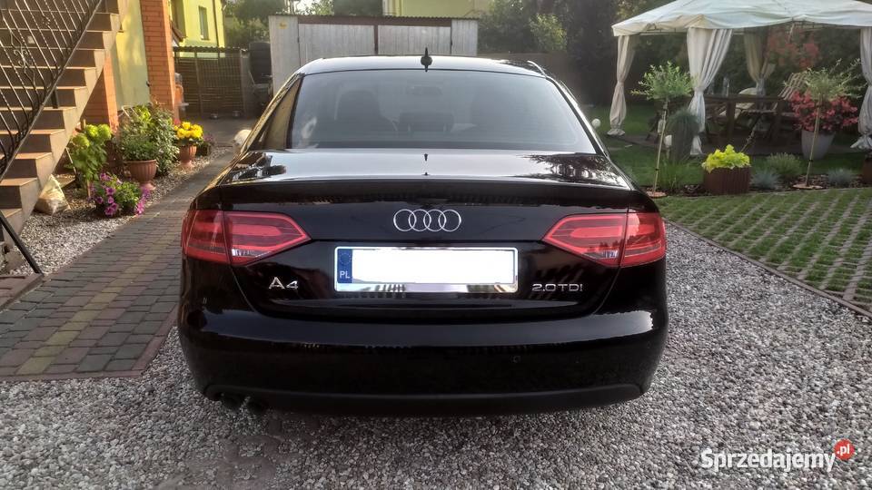 Audi A4 B8 20Tdi 143 Czarna Sedan Manual kujawsko-pomorskie Toruń sprzedam