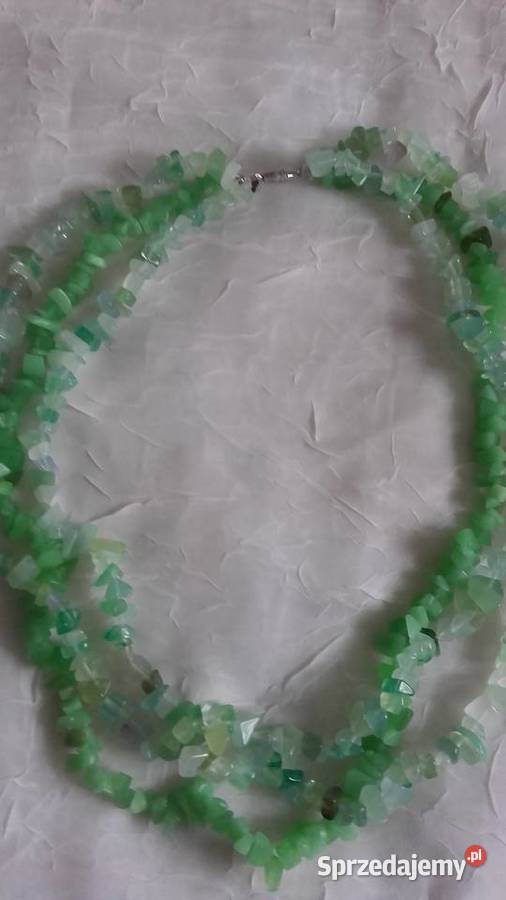 NASZYJNIK Z NATURALNYCH AWENTURYNÓW wielkopolskie Piła sprzedam