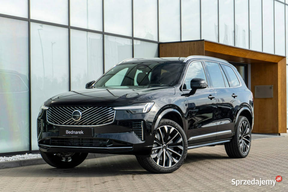 Volvo XC 90 Ultra Bright B5 AWD MildHybrid 250 kurtyny powietrzne Łódź