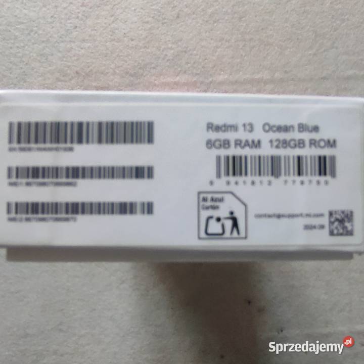 Nowy Redmi 13 Gwar 6g128 Kraków