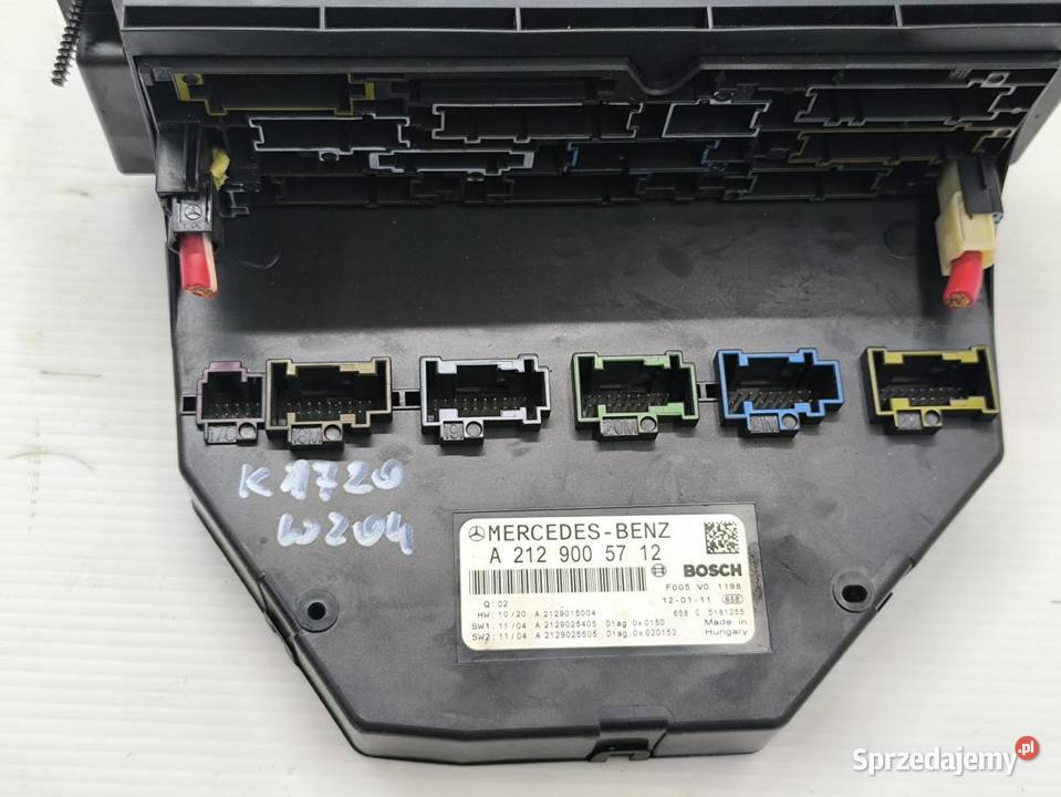 MODUŁ STEROWNIK SKRZYNKA MERCEDES C W204 LIFT 18 osobowe sprzedam