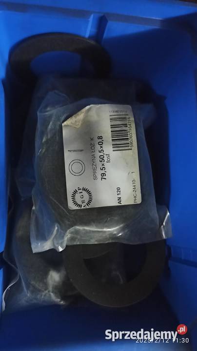 Sprężyna łoż K 79550508 fosf AN 120 Produkcja Kłodawa sprzedam