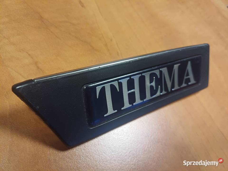 Lancia Thema 30 V6 emblemat znaczek rarytas osobowe sprzedam