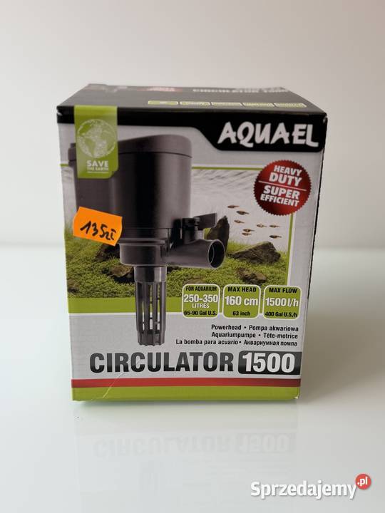 Pompa obiegowa AQUAEL Circulator 1500 lh 22W pomorskie sprzedam