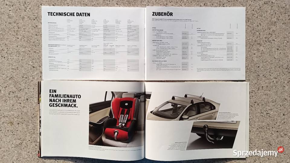 SEAT Toledo IV Prospekt Poradniki, albumy i reportaże Bytom