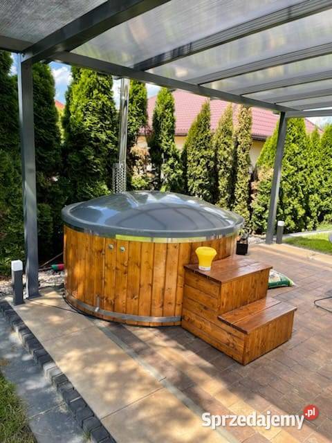 Balia Ogrodowa Gorąca Beczka Kąpielowa Sauna Bania Hot Tub