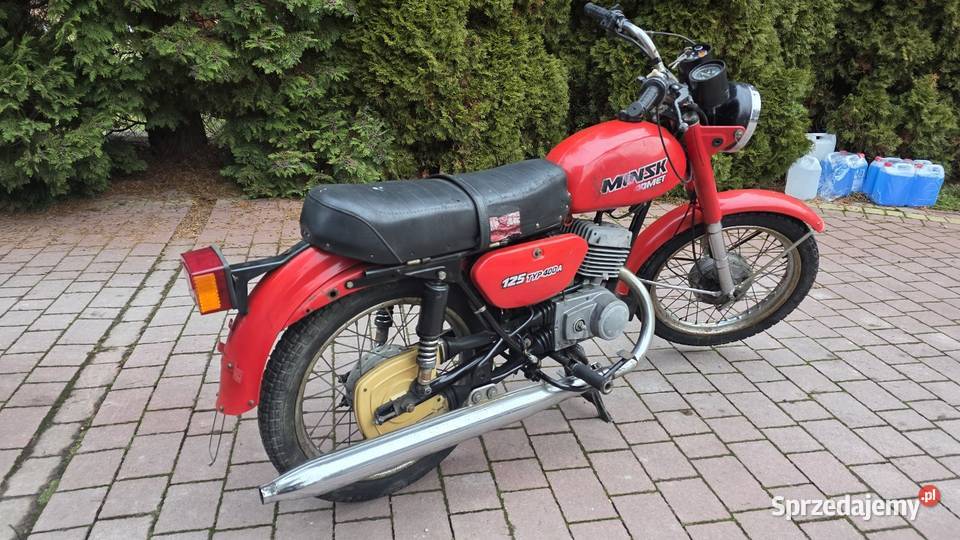 Romet 125 Mińsk typ 410 wysylka sprawny orginal Rok produkcji 1990 Mielec sprzedam