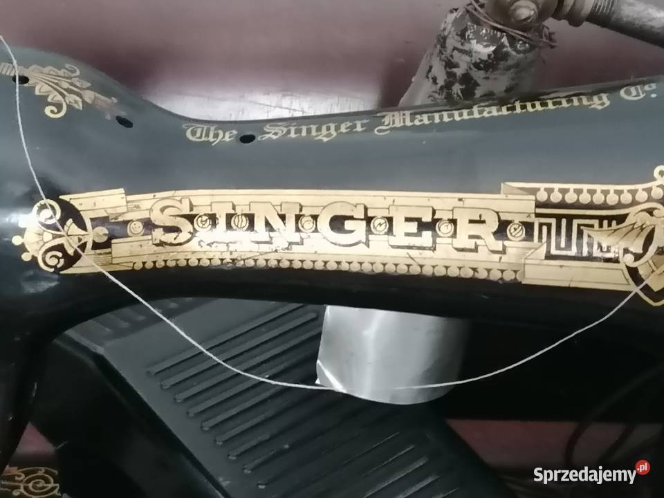 Zabytkowa maszyna do szycia Singer przerobiona Kraków