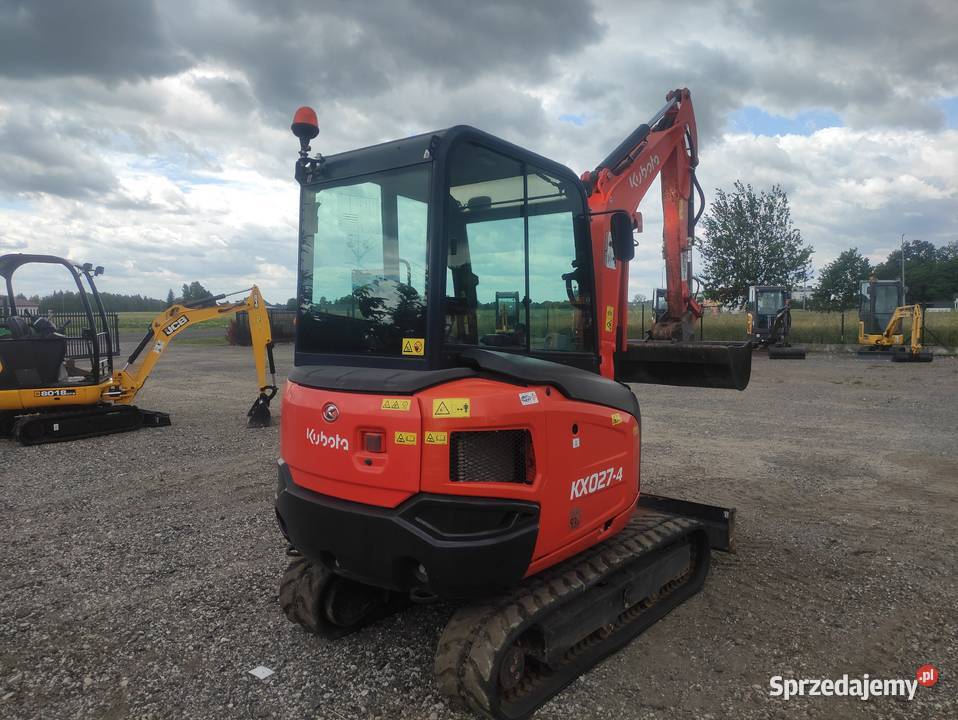 Minikoparka Kubota KX 0274 2021r hydrauliczne nie Ryżki sprzedam