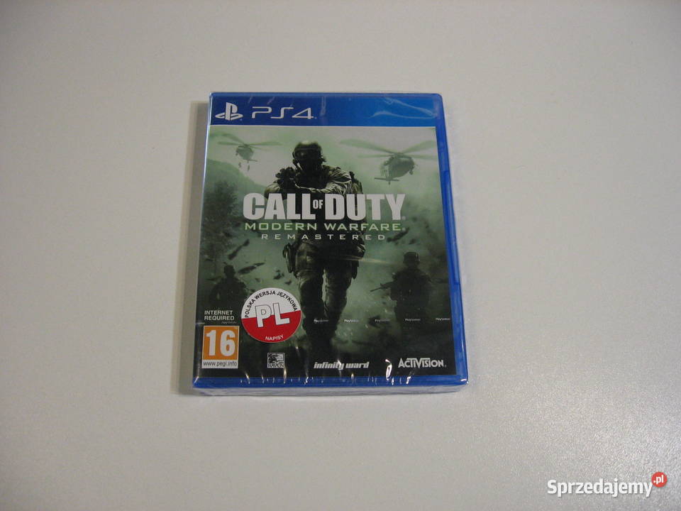 Call of Duty Modern Warfare Remastered GRA 4 Gry na konsole Opole sprzedam