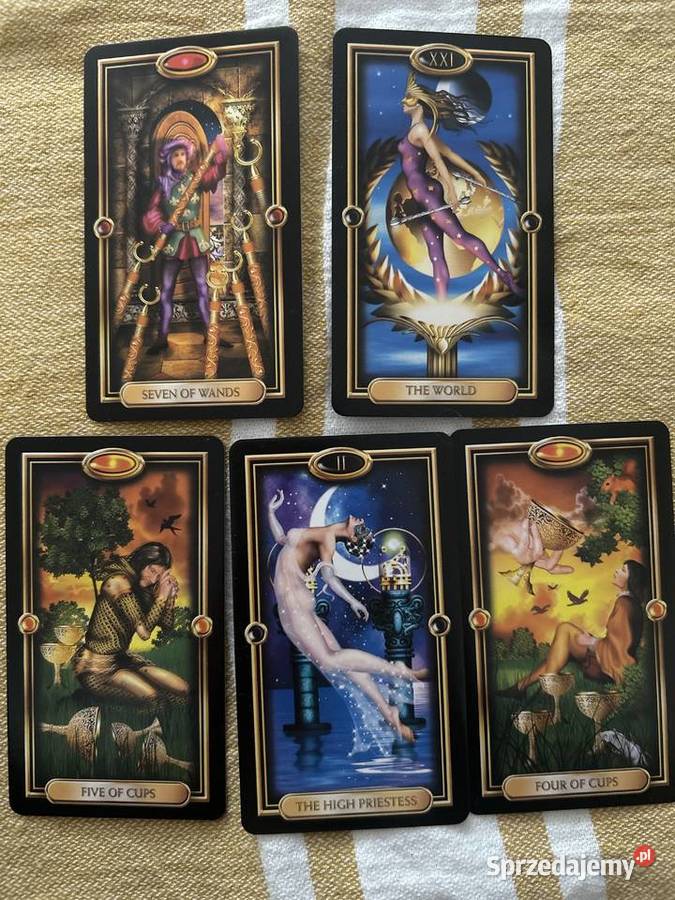 Gilded Tarot by Ciro Marchetti mazowieckie Warszawa sprzedam