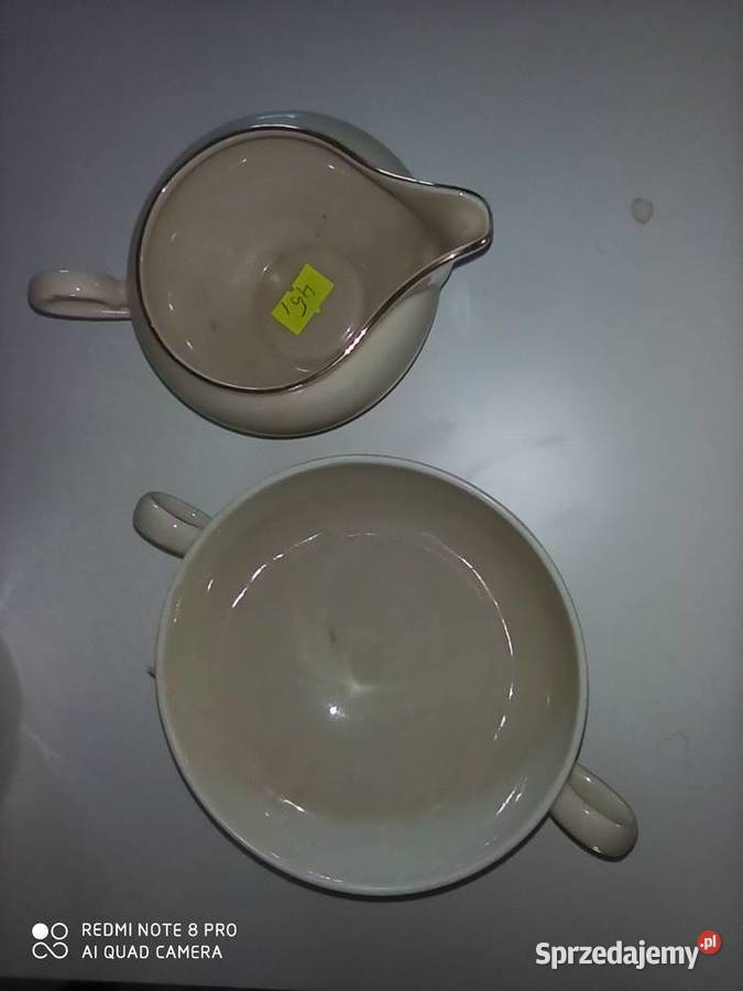 Filiżanka do herbaty z talerzykiem deserowym pomorskie Gdańsk