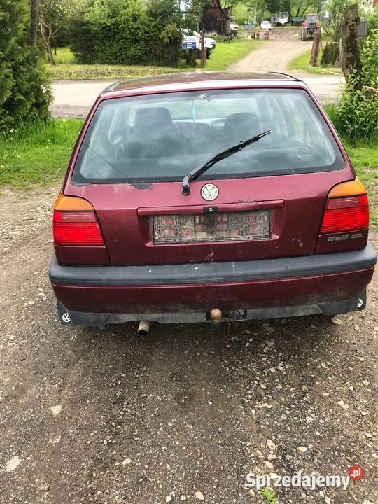Golf 3 19TD Na czesci 1111km Samochody osobowe Ustrzyki Dolne