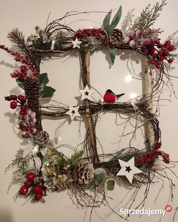 Ramka dekoracyjna okienko zimowe śląskie Sosnowiec sprzedam