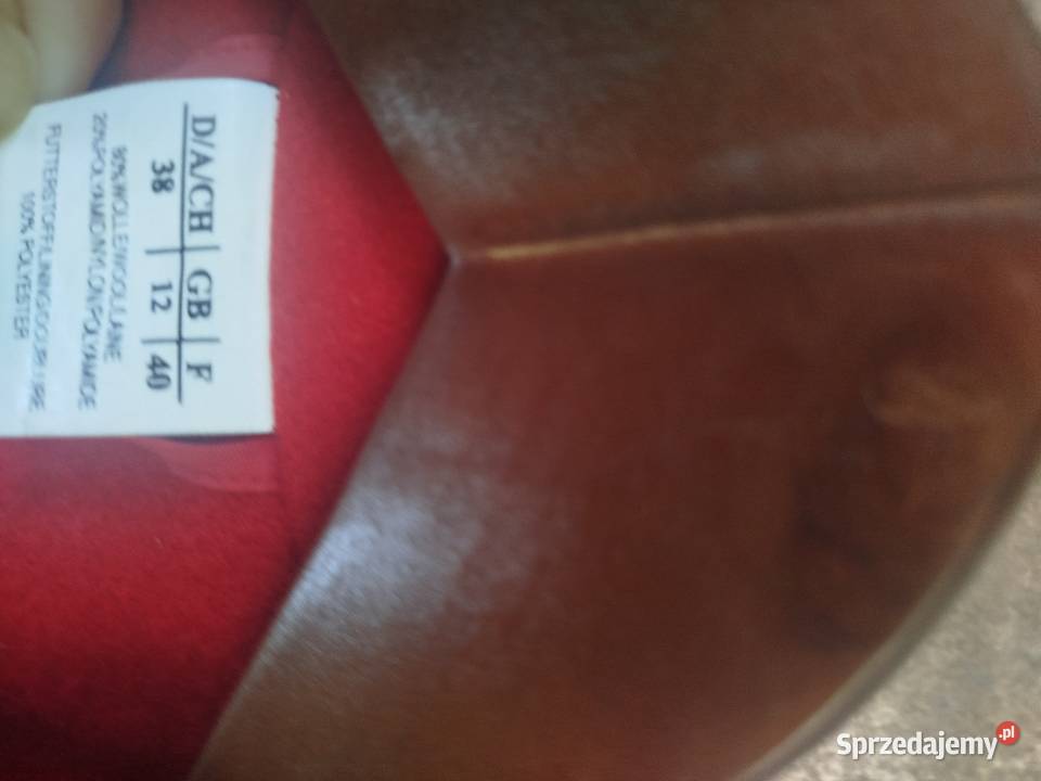 Czerwony płaszcz zimowy Nakło Śląskie