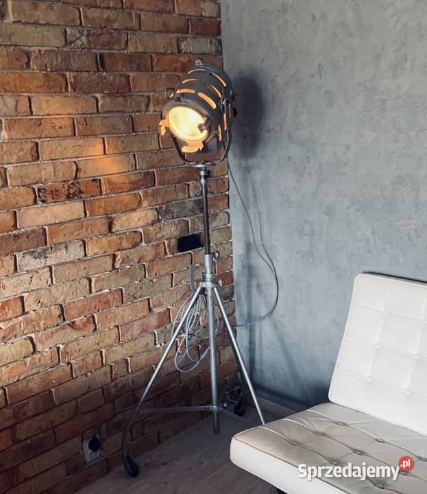 Lampa filmowa Spefika Rf150 PRL Vintage loft Poznań