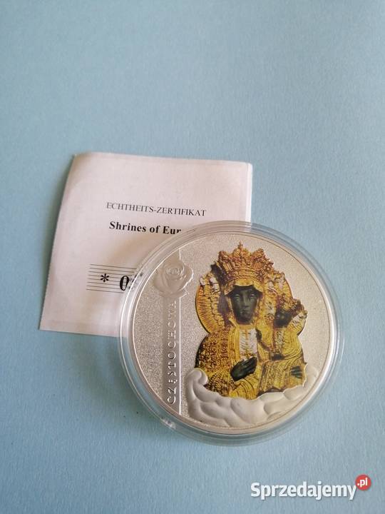Medal Matki Bożej Częstochowskiej Sanktuaria Gdynia