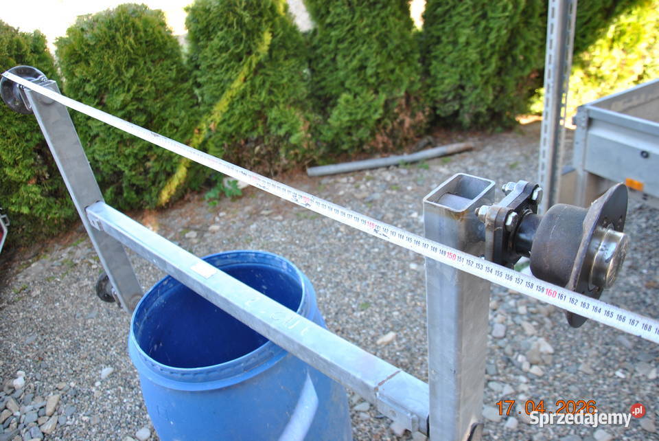 Oś podwójna KNOTT 750 Przemyśl sprzedam