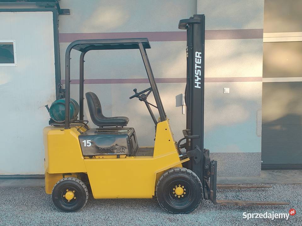 Wózek Hyster H175XL Lpg Udźwig 15T Przesuw świętokrzyskie Sandomierz
