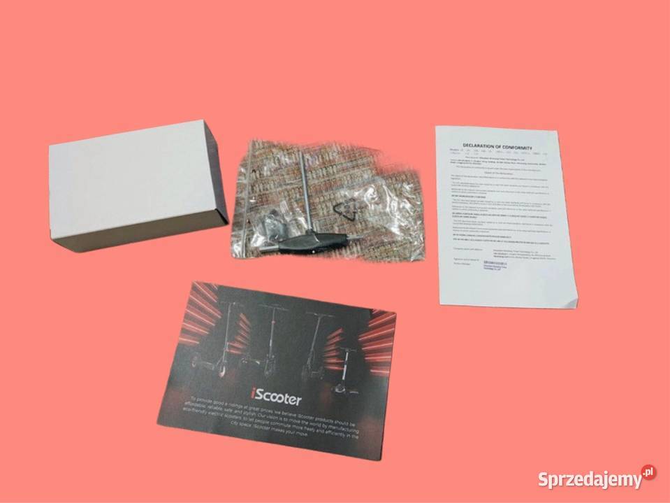 Hulajnoga elektryczna iScooter i9 350W 30h Hulajnogi elektryczne Miejsce Piastowe