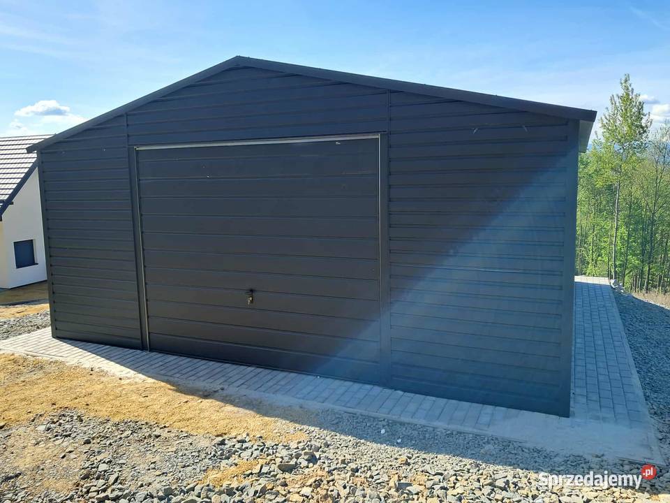 Garaż blaszany 6x6 Wzmocniony PROFILAMI Rybnik
