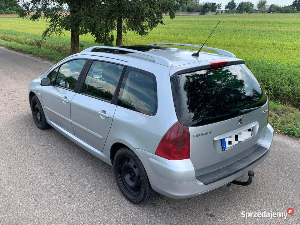 Peugeot 307SW 16 HDI 7 miejsc klimatyzacja immobilizer Krzeszów