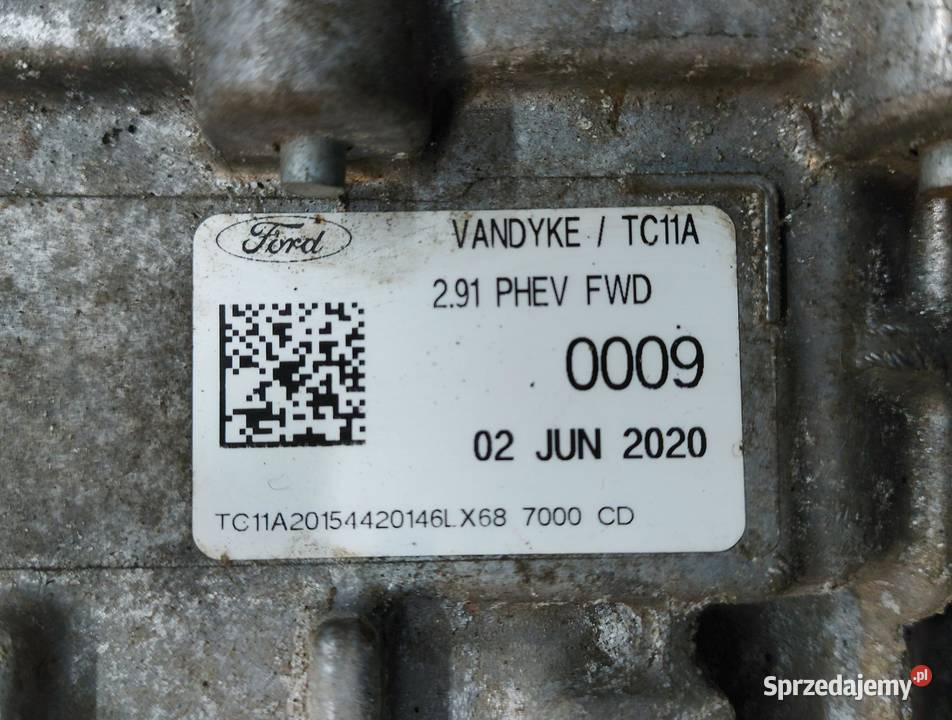 FORD KUGA MK3 25EH Skrzynia biegów automatyczna osobowe dolnośląskie