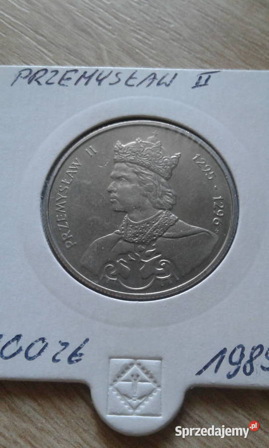 100 Przemysław II1985 rUNC wielkopolskie Konin