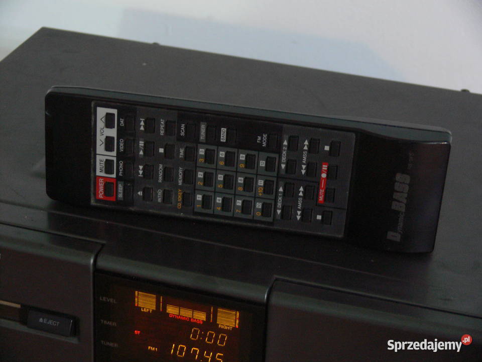 Wieża Sanyo DCFS5 pilot WYSYŁKA Wieże i miniwieże Jasło