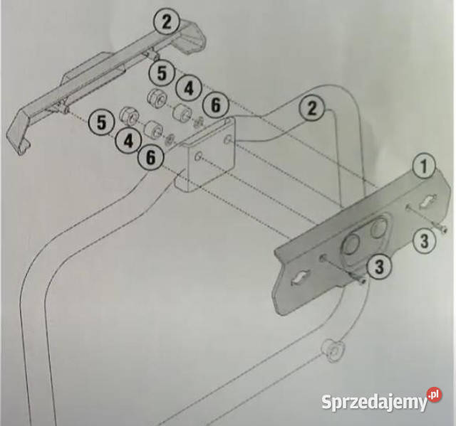 KVE37KIT DLM36KIT zestaw adapterów montażowy
