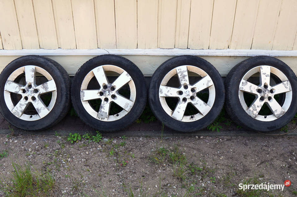 Oryginalne alufelgi Peugeot 407 17 podlaskie Białystok