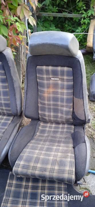 Fotele RECARO Opel Manta B Ascona B wnętrze Łódź