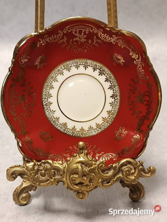 ZEH SCHERZER Duet Róże Kolekcjonerska Filiżanka Stargard