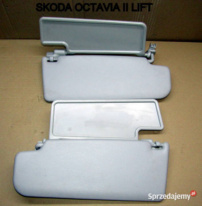 OSŁONA PRZECIWSŁONECZNA LEWAPRAWA SKODA OCTAVIA Osłony i zaślepki Mysłaków