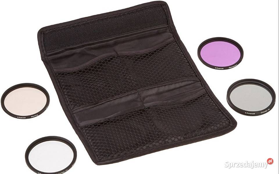 Zestaw filtrów fotograficznych Polaroid UV FLD Warszawa