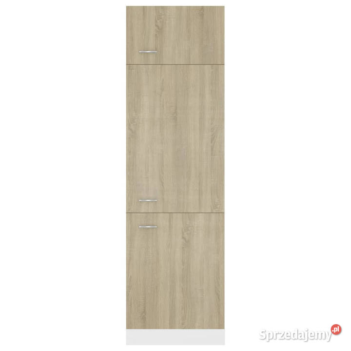 Szafka na lodówkę kolor dąb sonoma 60x57x207 Warszawa