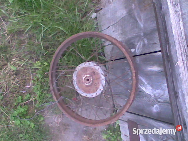WSK WFM Koło piasta 115mm ze stalowym dekielkiem Świdnik